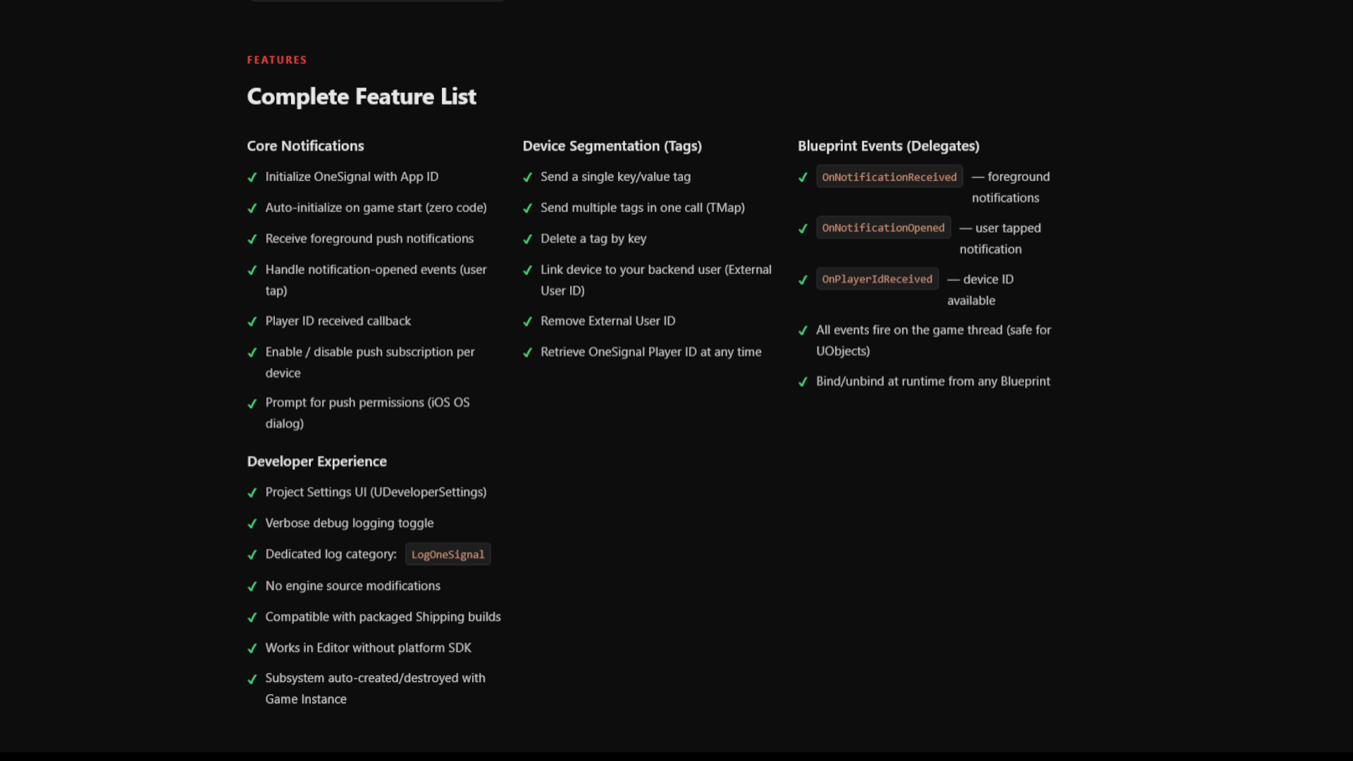OneSignalPro diagram